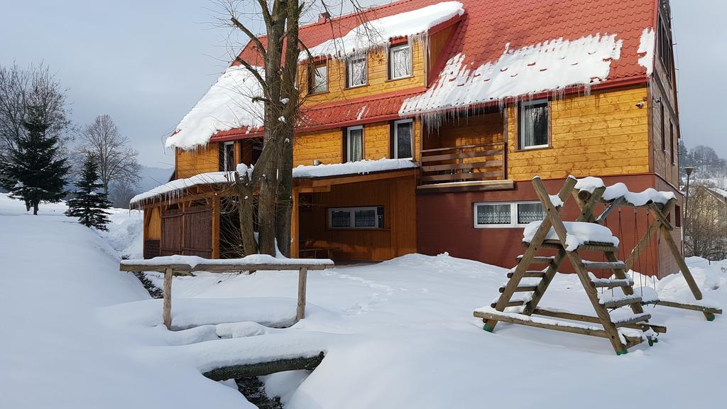 Dom Goscinny Jawor Krynica-Zdrój Esterno foto